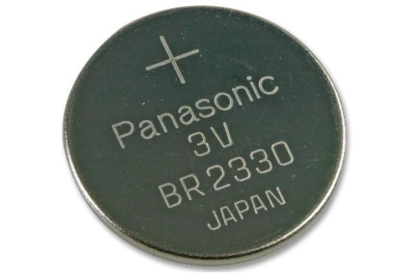 ლითიუმის ბატარეა Panasonic BR2330